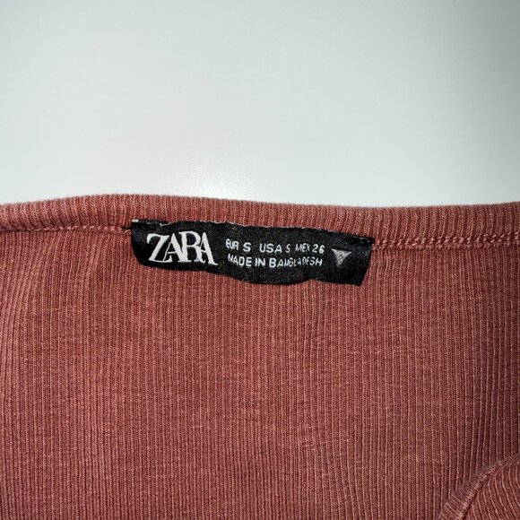 Zara Drawstring Ruched Halter Tank Top - Picture 3 of 3